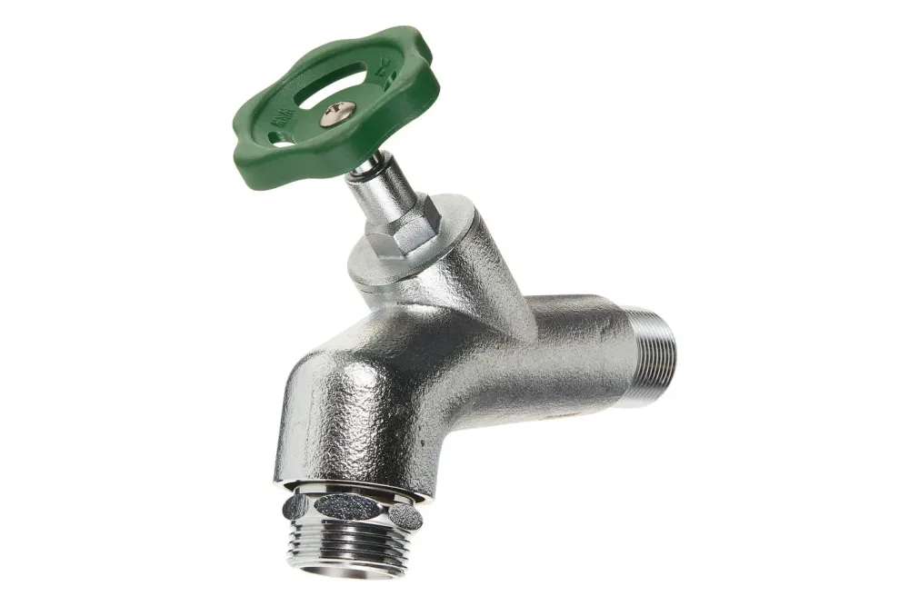 Auslaufventil Rohrbelüfter matt verchromt 3/4 x 3/4