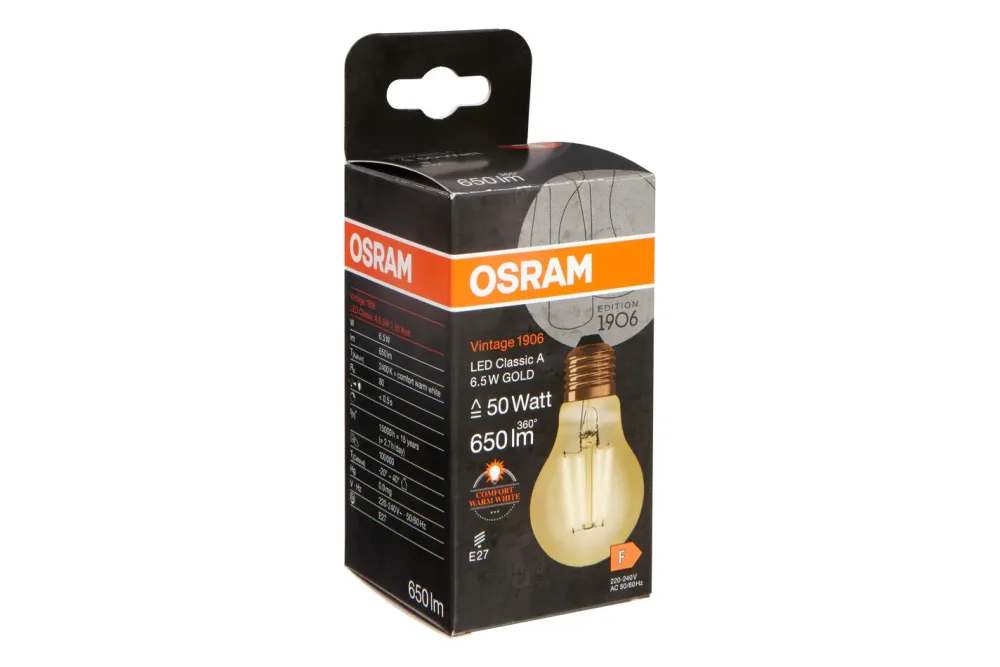 Osram LED-Leuchtmittel E27 Vintage 1906 Classic | 6.5 W