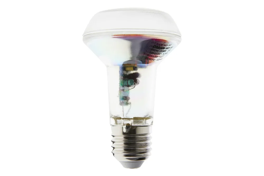 OSRAM HOMELIGHTING 4058075126008 LED EEK G (A - G) E27 Reflektor 4.9 W = 60 W Warmweiß (Ø x H) 63 mm x 102 mm dimmbar 1