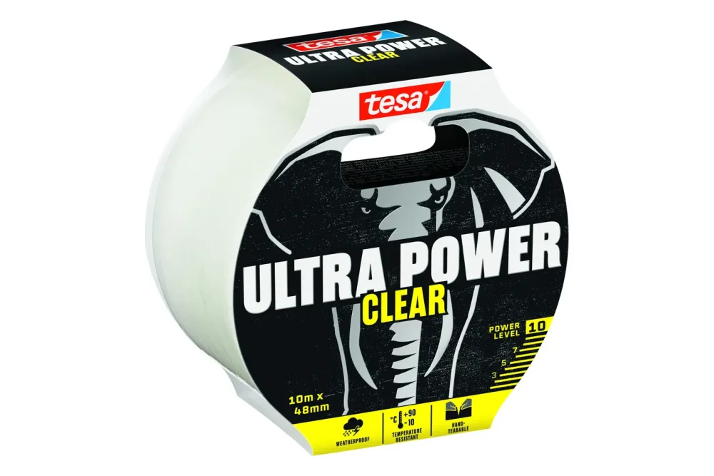 TESA Ultra Power Clear 10mx48mm 56496-00000 Reparaturband, transparent