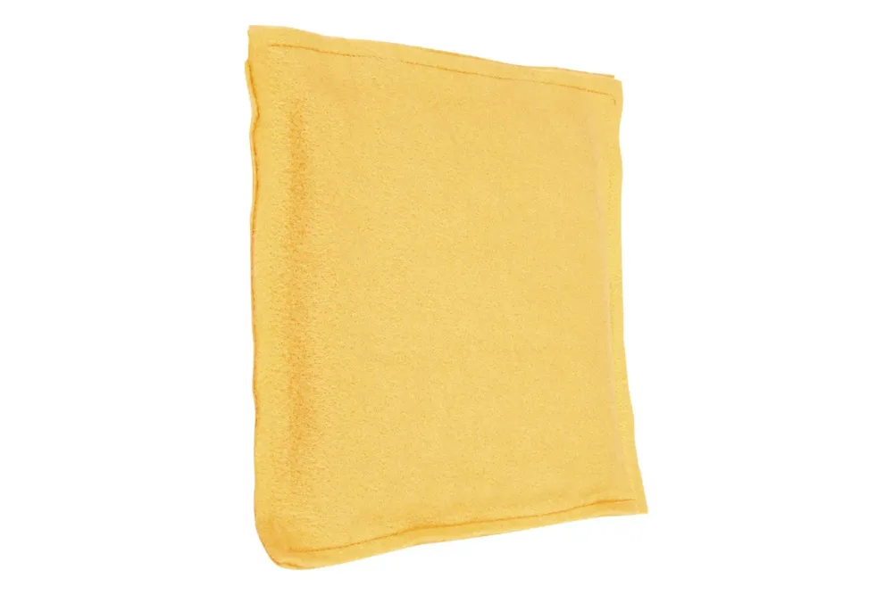 Flower Pad Orange-Grau | 20 × 20 cm