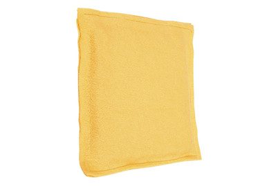 Flower Pad Orange-Grau | 20 × 20 cm