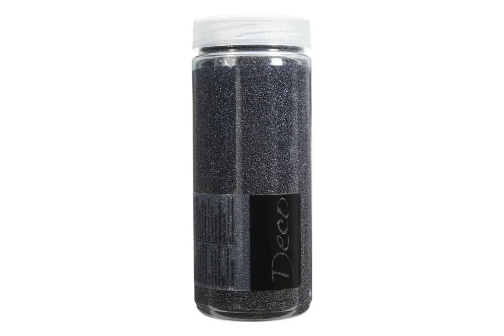 Farbsand Schwarz | 0.5 mm | 500 ml