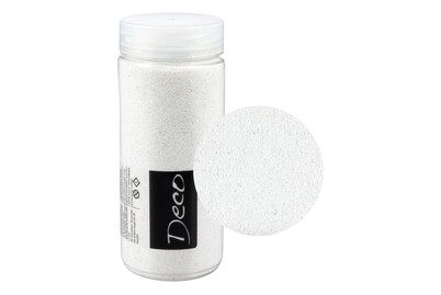 Farbsand Weiss | 0.5 mm | 500 ml