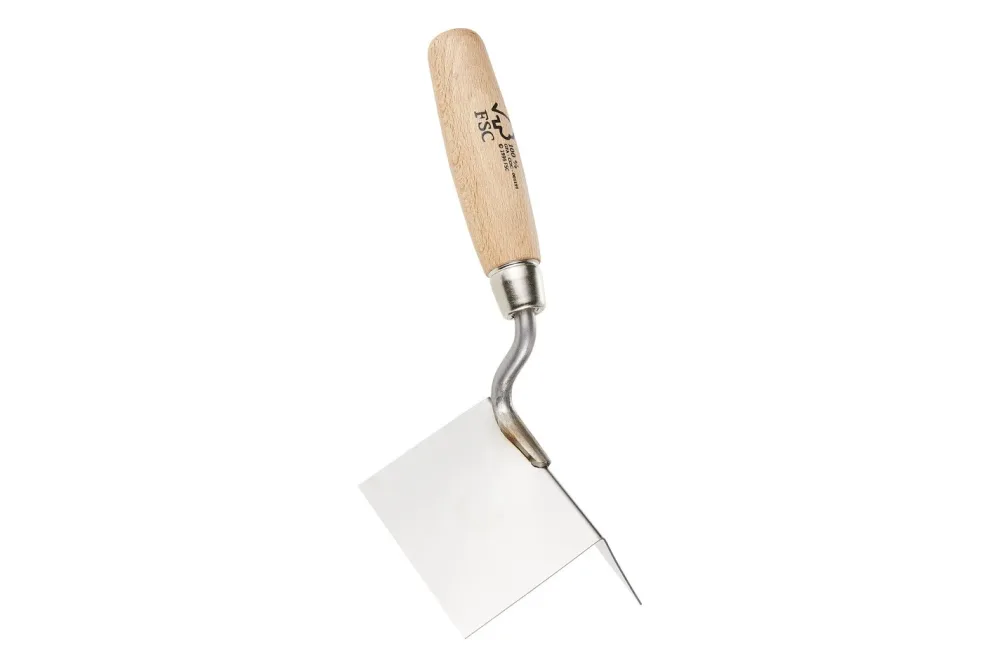 Schwan Ausseneckspachtel Inox | 6 × 8 cm