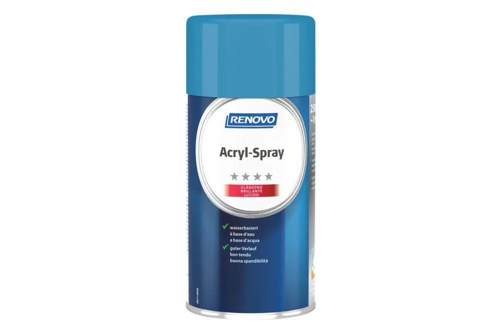 Renovo Acryl-Spray Himmelblau RA l 5015 Glänzend | 250 ml
