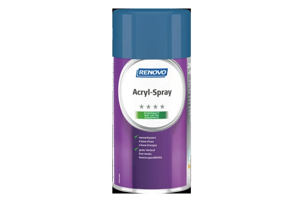 Renovo Acryl-Spray Enzianblau RA l 5010 Seidenmatt | 250 ml
