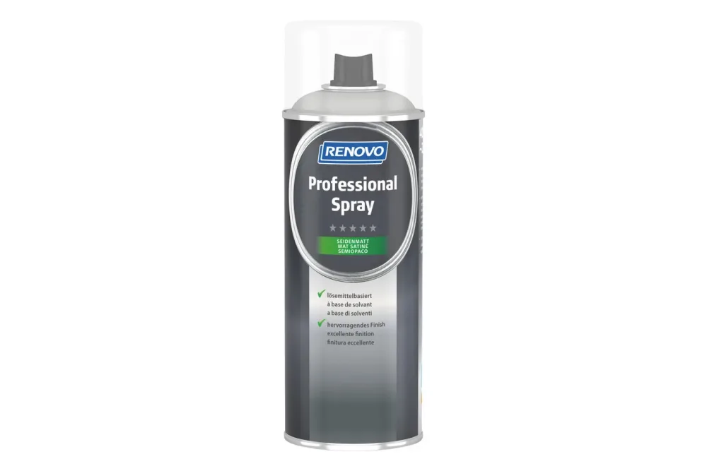 Renovo Professional Spray Seidenmatt Lichtgrau RAL 7035 | 0.4 l