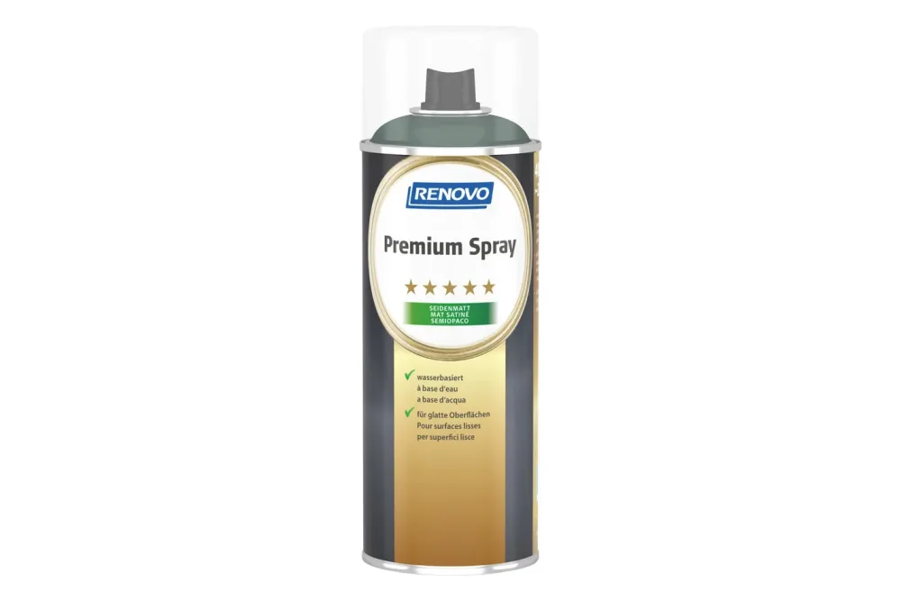 Renovo Premium Spray Moosgrün RAL 6005 Seidenmatt | 0.4 l