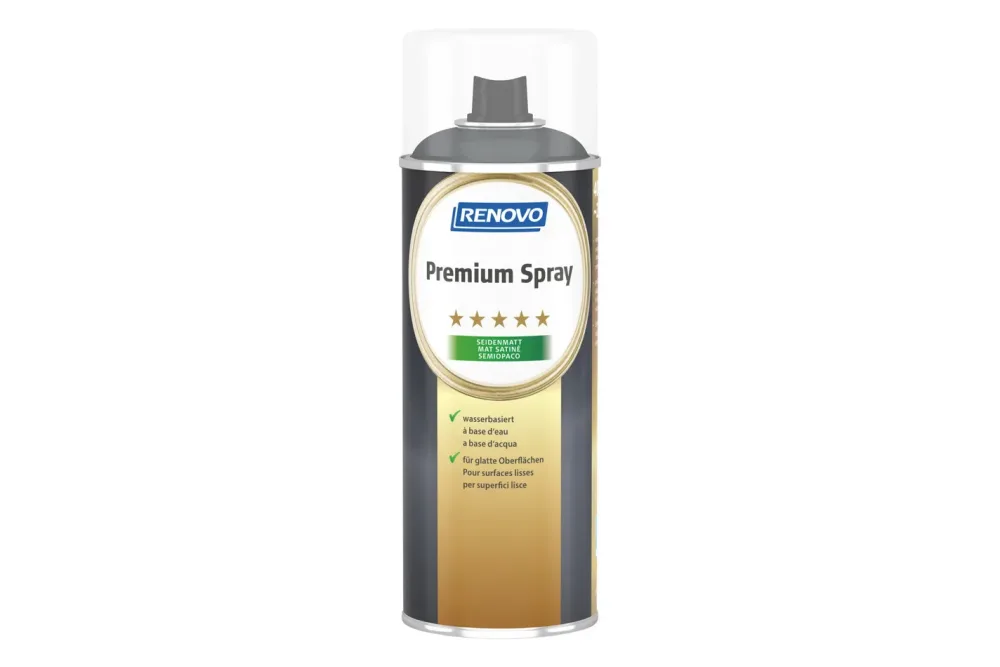 Renovo Premium Spray Anthrazitgrau RAL 7016 Seidenmatt | 0.4 l