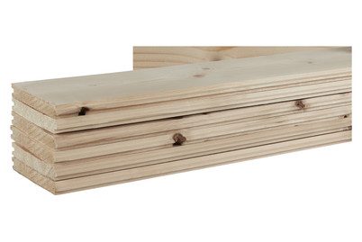 Bodenriemen Fichte 3000 x 144 x 27 mm