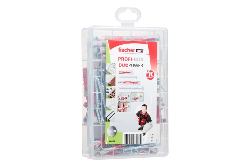 Fischer 541109 PROFI-BOX DUOPOWER Dübelsortiment 1 Set