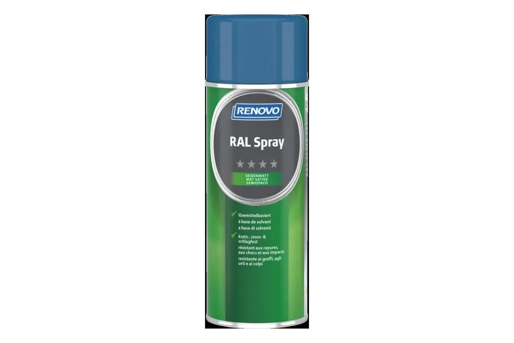 Renovo RAL Spray Seidenmatt Lichtblau RAL 5012 | 0.4 l