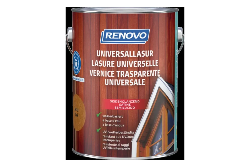 Renovo Universallasur | Teak | 2.5 l | Seidenglanz
