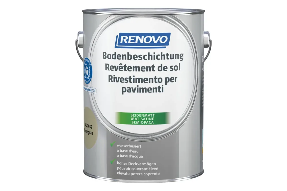 Renovo Bodenbeschichtung Grau | 2.5 l | 15 m²