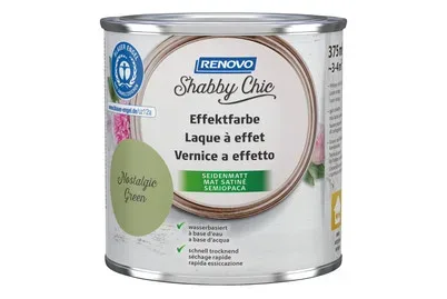 Renovo Shabby Chic Effektfarbe Grün | 0.4 l