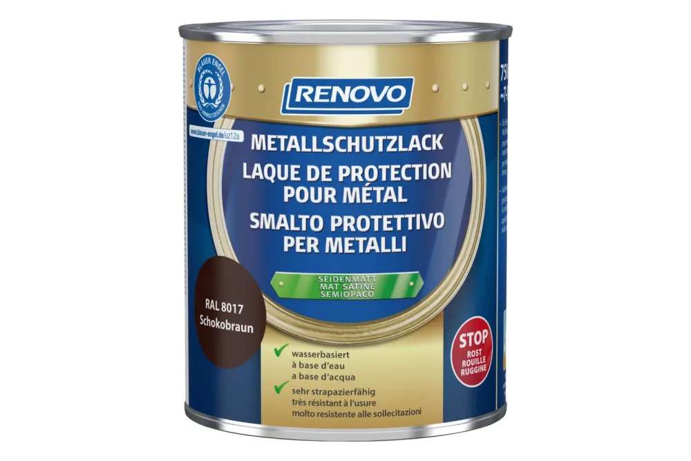 Renovo Metallschutzlack Braun | 0.75 l