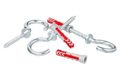 Fischer Nylondübel Duopower | ⌀ 5 mm | 8 Stück
