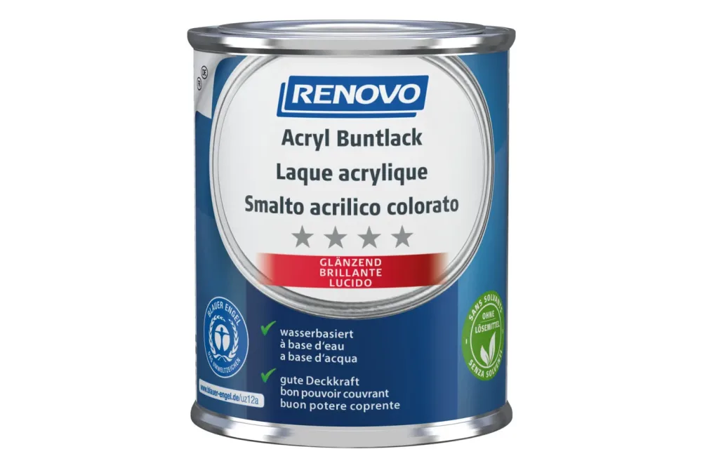 Renovo Acryl Buntlack Melonengelb Glänzend | 125 ml