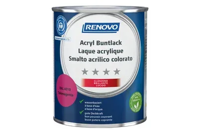 Renovo Acryl Buntlack RAL 4010 Glänzend | 0.75 l