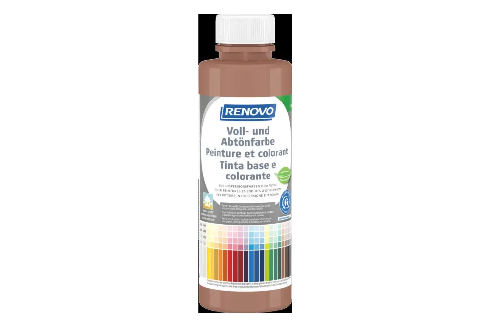 Renovo Voll- und Abtönfarbe | 0.5 l | Moccabraun | Stumpfmatt