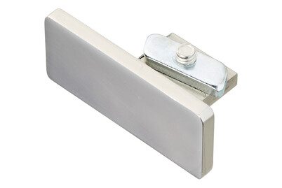 Handlauf-Endkappe Aluminium Silber