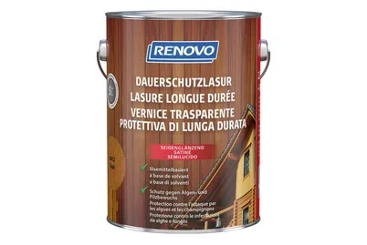Renovo Dauerschutzlasur | Teak | 2.5 l | Seidengl