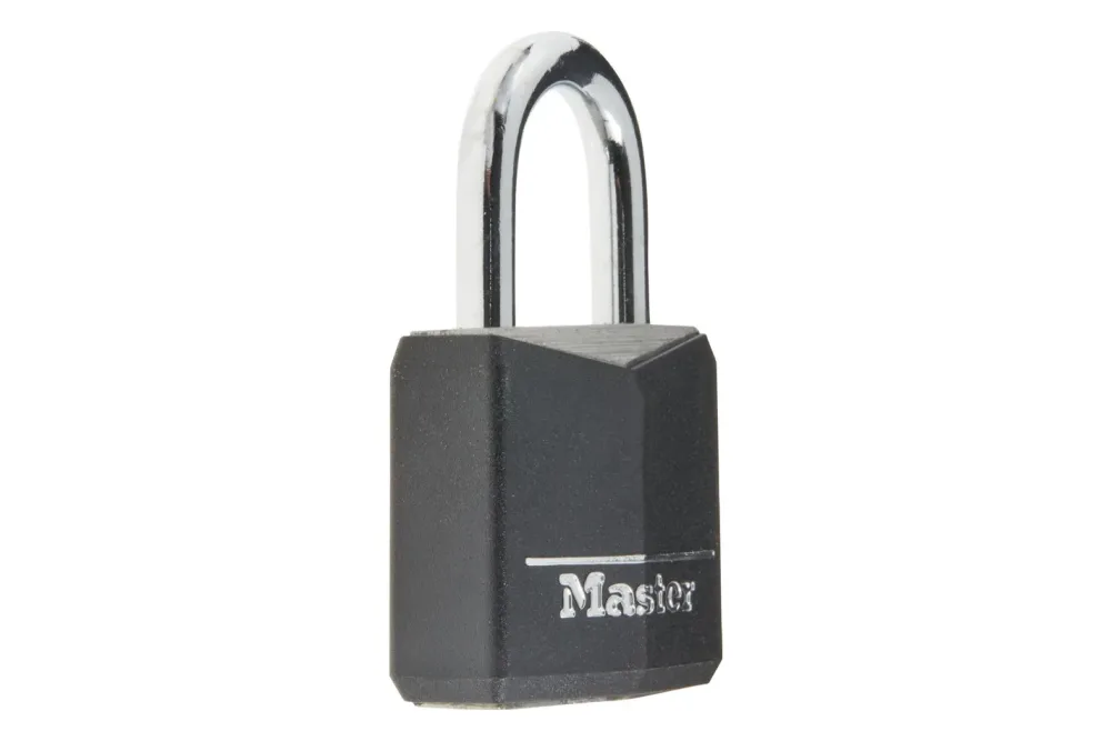 Master-Lock Vorhängeschloss Aluminium Vinylüberzug | ⌀ 5 mm