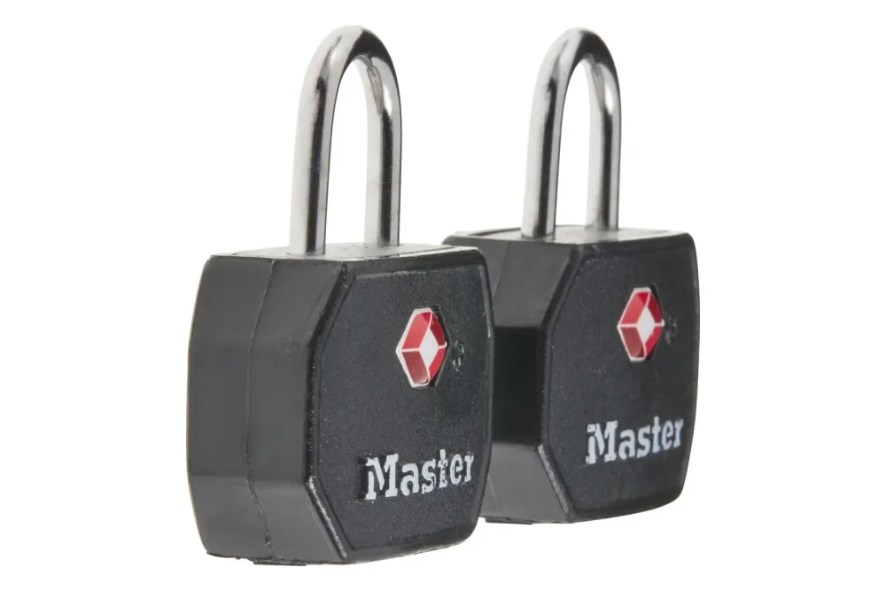 Master Lock TSA Vorhängeschloss | 3 cm | 2 Stück