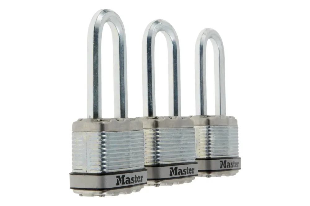 Master Lock Vorhängeschloss M1Trilh | 4.5 cm | 3 Stück
