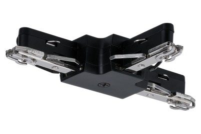 Paulmann 96907 Hochvolt-Schienensystem-Komponente T-Verbinder Schwarz (matt)