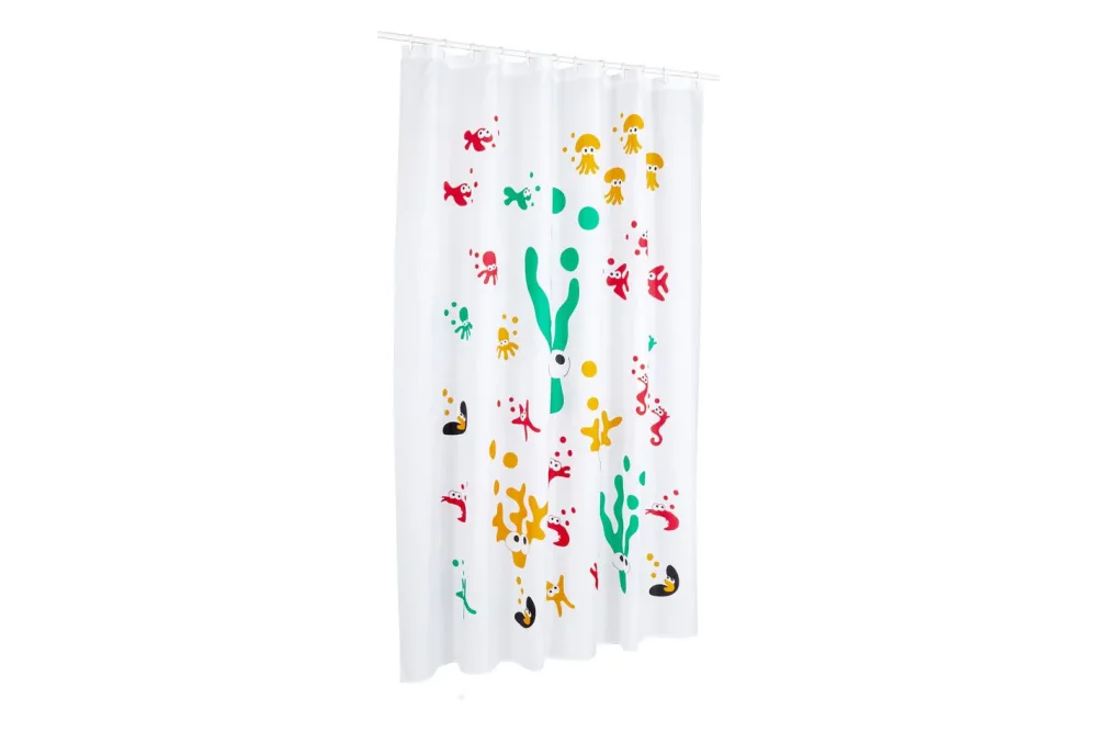Duschvorhang Polyester Sealife | 180 × 200 cm