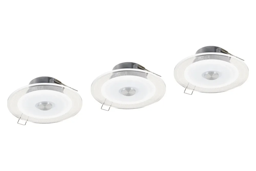 EBL Set Whirl Warmweiss | 4.8 W | 750 lm | 3 Stück