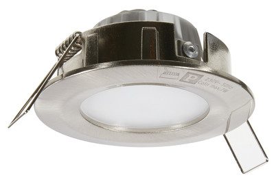 Paulmann Nova Bad-Einbauleuchte LED LED 6 W IP44 Eisen (gebürstet)