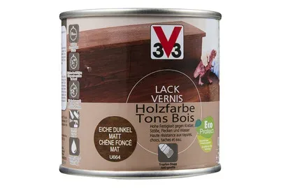 V33 lack Holzfarbe Matt | 500 ml