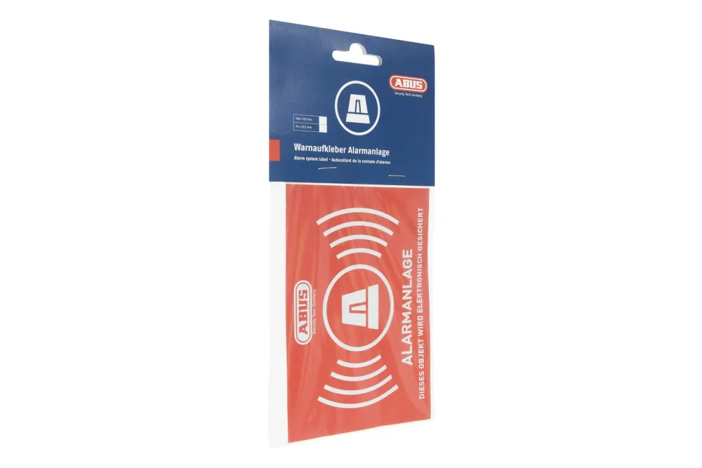Abus Warnaufkleber Alarm | 15 × 11 cm
