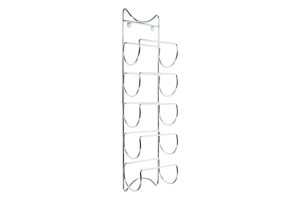 Wand-Flaschenhalter Metall | 61 × 15 × 10.5 cm