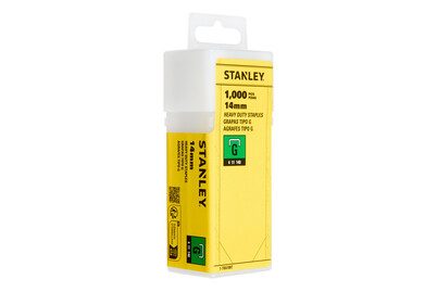 STANLEY Klammern TYP G, 14 mm