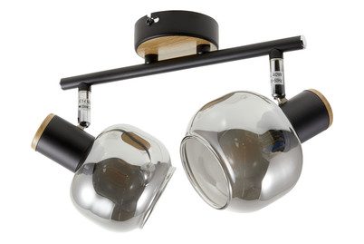 NAEVE Deckenlampe 2ER SPOT FUMOSO