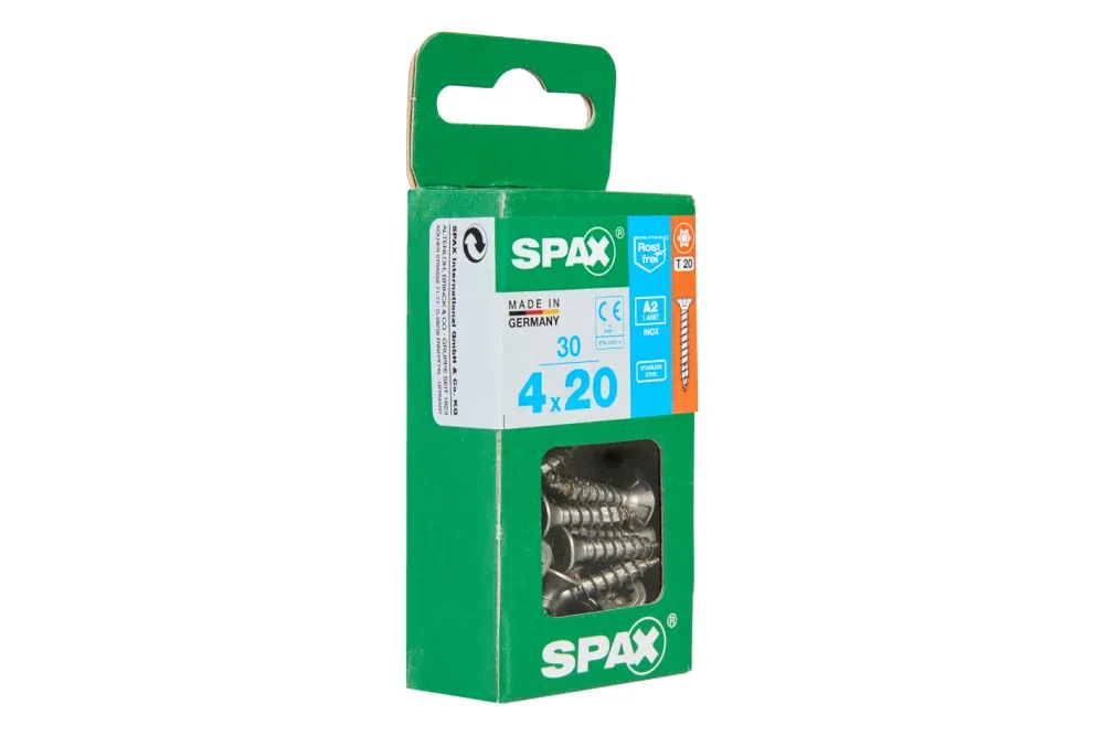 Spax Holzschraube A2 Torx | 4 × 20 mm