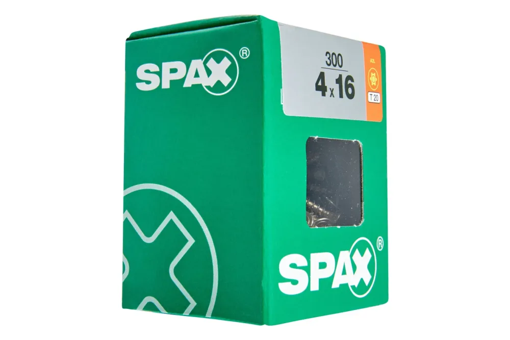 Spax Torx Senkkopf-Holzschraube | 4 × 16 mm | 3 Stück