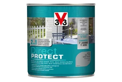 V33 Buntlack Direct Protect Grau