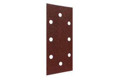 Wolfcraft 1993000 Schwingschleifpapier mit Klett, gelocht Körnung (num) 80 (L x B) 190 mm x 93 mm 5 St.
