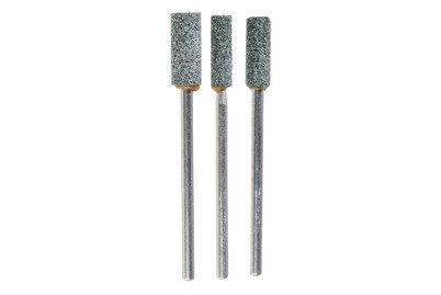 3 Keramische Schleifstifte Wolfcraft 2175000 Schaft-Ø 2.35 mm