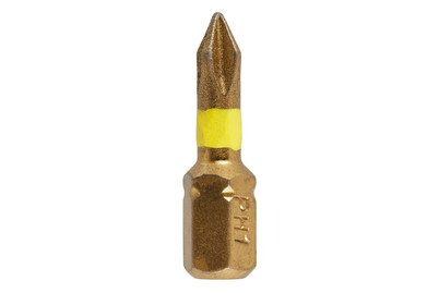 Wolfcraft Kreuzschlitz-Bit PH 1 S2-Stahl diamantbeschichtet D 6.3 1 St.