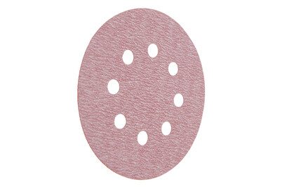 Wolfcraft 1153000 Exzenterschleifpapier mit Klett, gelocht Körnung 120 (Ø) 125 mm 5 St.