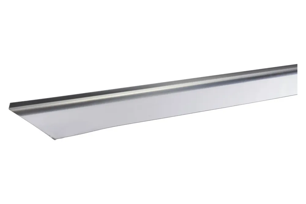 Marley Dachblech Aluminium | 100 × 23.5 × 1.5 cm