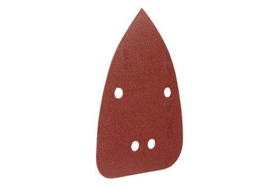 Wolfcraft 1764000 Multischleifpapier mit Klett, gelocht Körnung 240 (L x B) 136 mm x 96 mm 10 St.