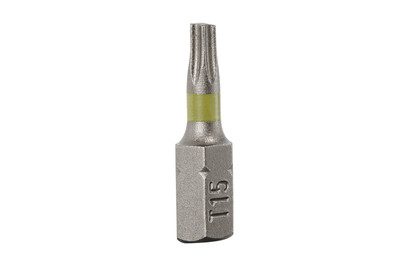 Wolfcraft Torx-Bit T 15 S2-Stahl gestrahlt, zähhart C 6.3 3 St.