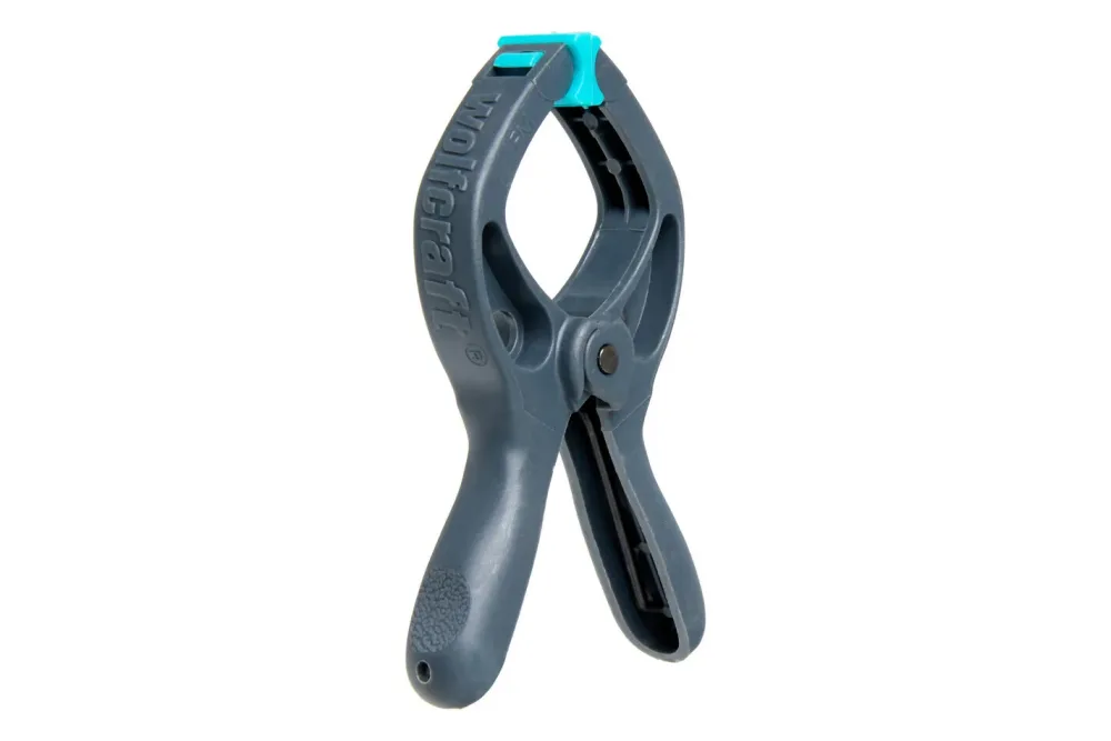 Wolfcraft Federzwinge | 9 cm | 30 mm Klemmabstand